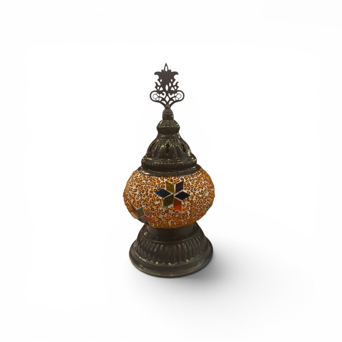 3” Turkish Table Lamp Multicolor