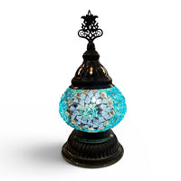 3” Turkish Table Lamp Turquoise