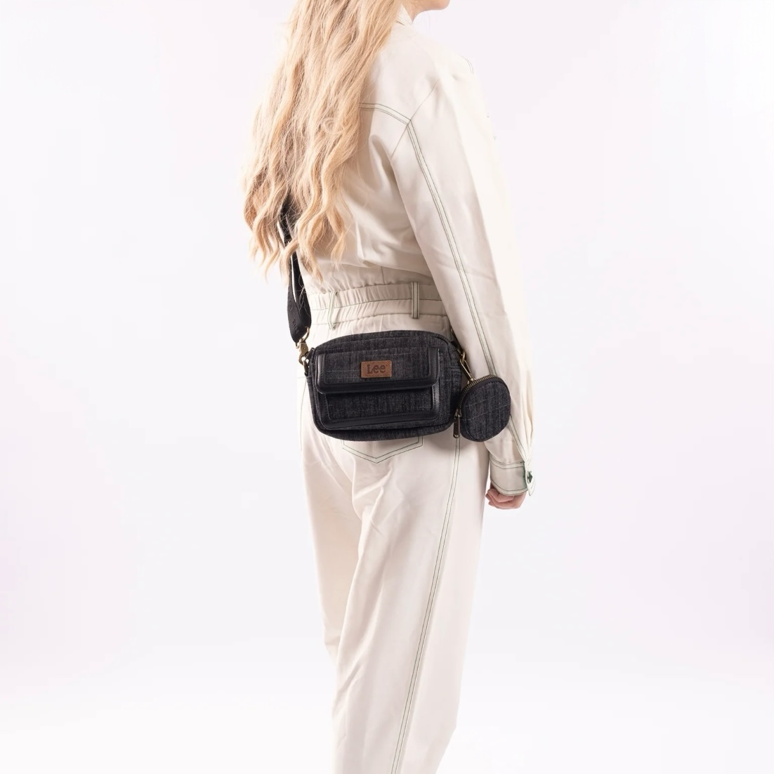LEE Denim Crossbody Bag