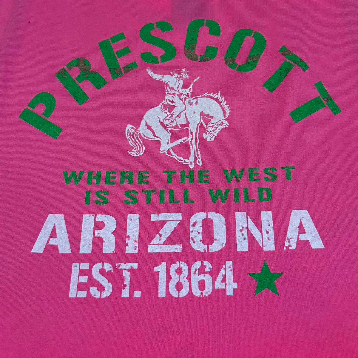 Kid's Jolly Green Glow In The Dark Bronc Rider Tee