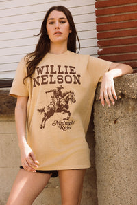 Willie Nelson Midnight Rider Tee Shirt