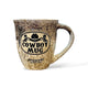 Ceramic Cowboy and Cowgirl Prescott Arizona Coffee Mugs