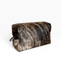 Extra Large Cowhide Cosmetic Bag