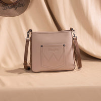 Wrangler Aztec Embroidered Fringe Crossbody