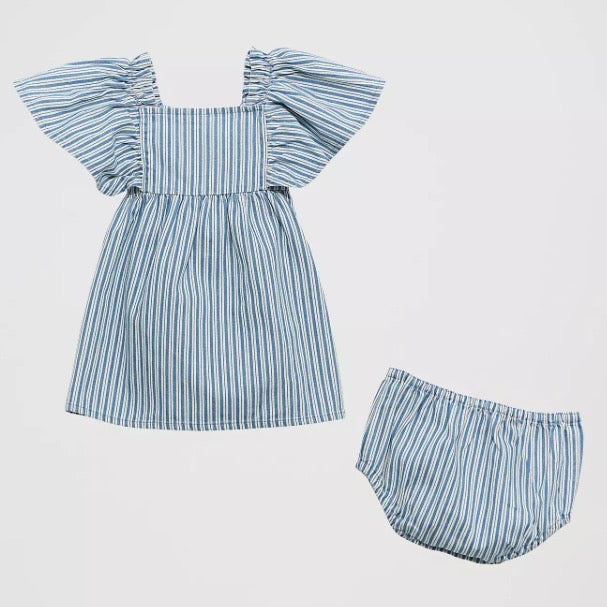 Little Girls Mini Stripe Dress