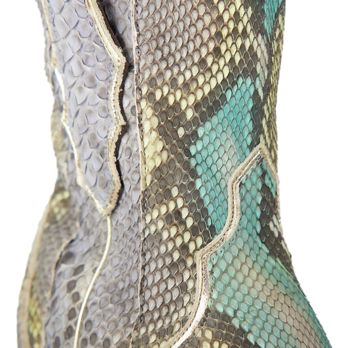 VICKSON EXOTIC BOOTIE - BLUE WATERCOLOR