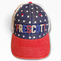 American Flag Prescott Mesh Trucker Hat