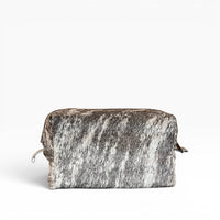 Extra Large Cowhide Cosmetic Bag