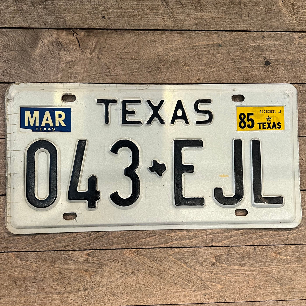 Texas License Plates