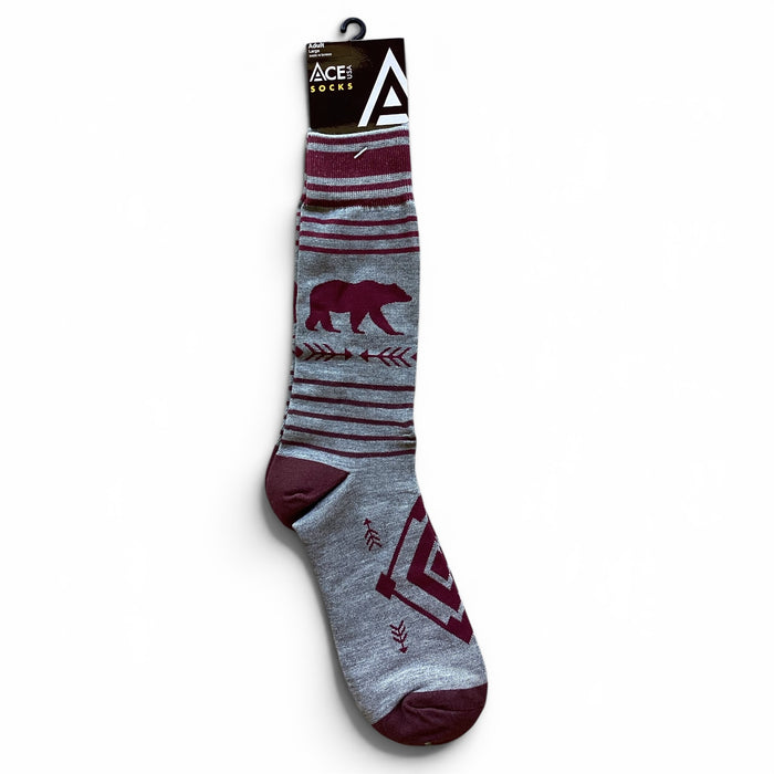 Adult Arrowhead Bear Socks
