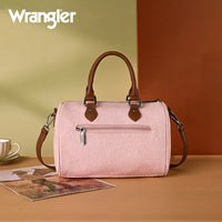 Wrangler Rhinestone Denim Boston Bag/Crossbody