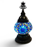 3” Turkish Table Lamp Blue