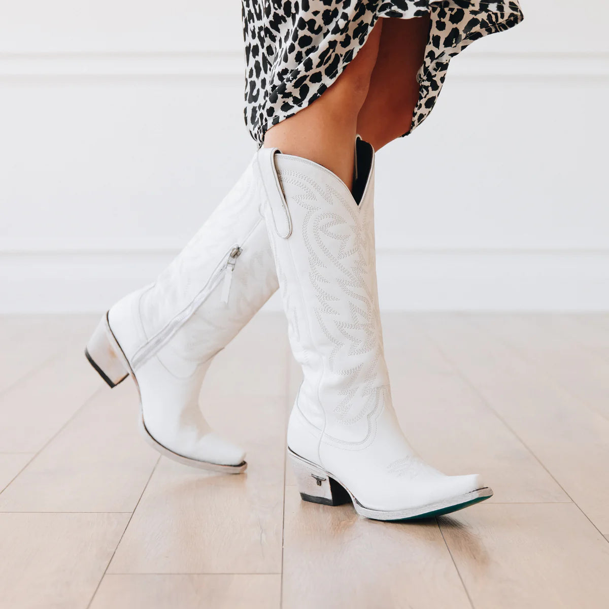 Lane Smokeshow Boot White Size 9.5