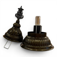 3” White Turkish Table Lamp