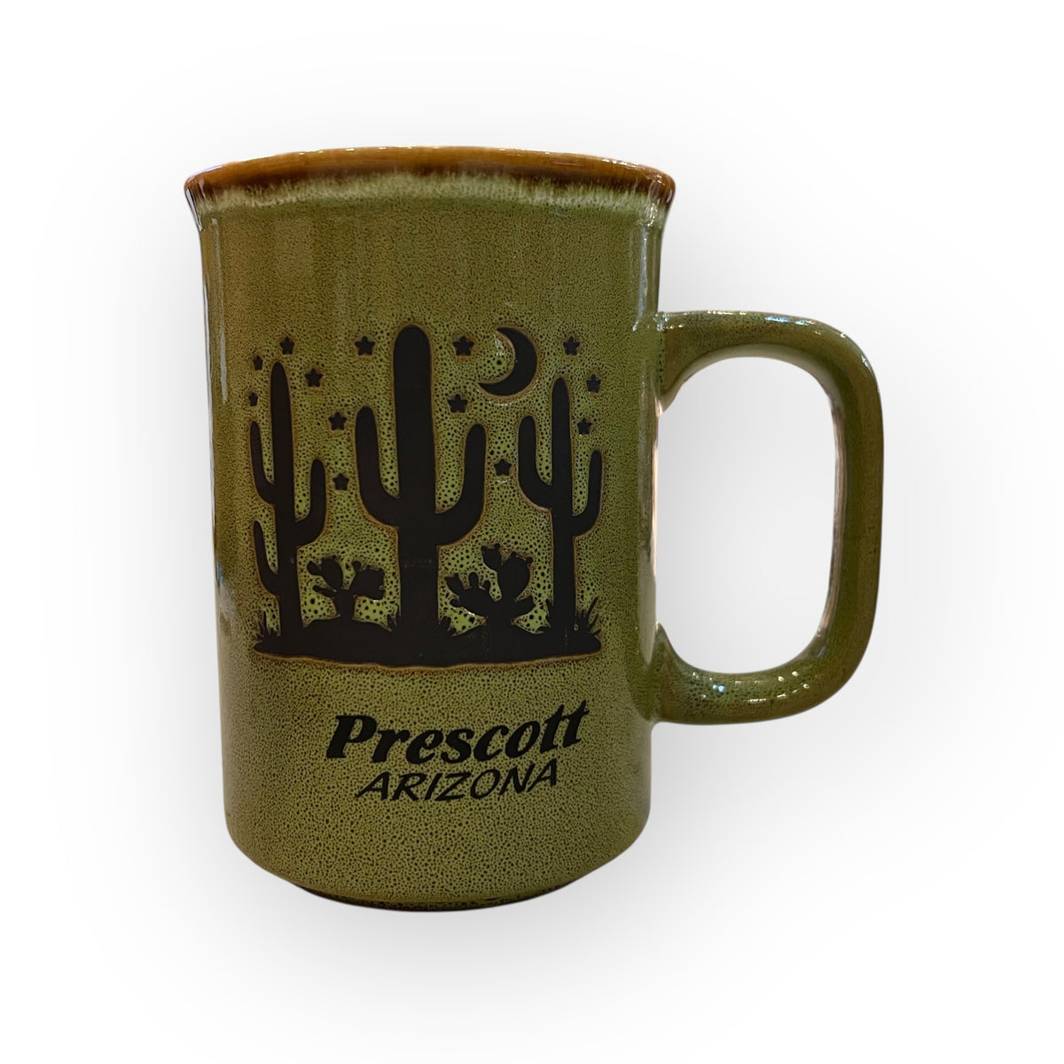 Saguaro Cactus Ceramic Prescott Arizona Mug
