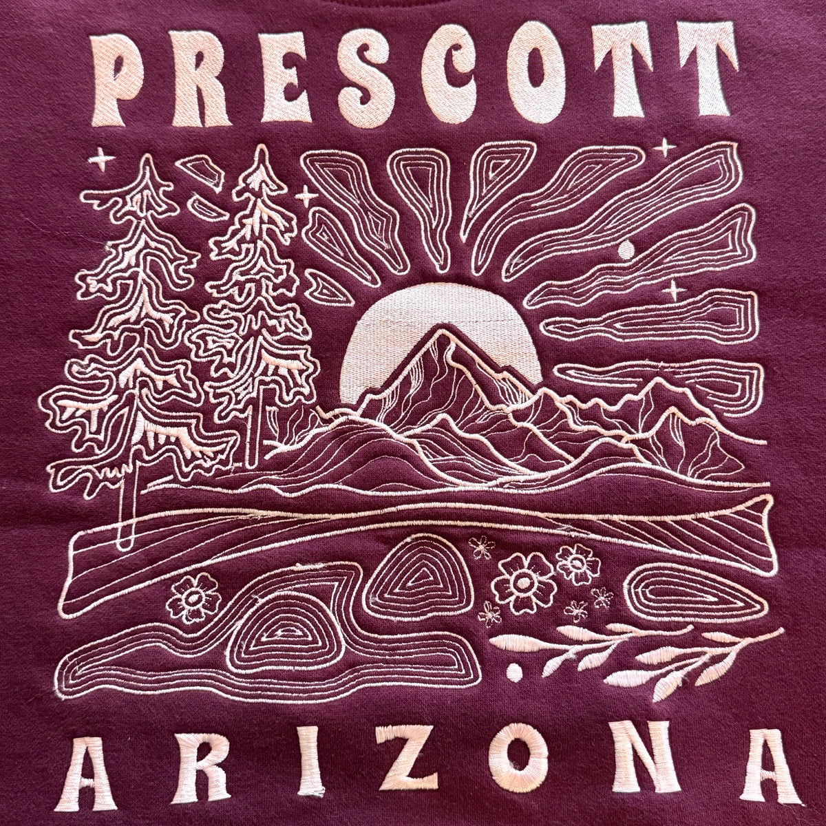 Targon Prescott Arizona Embroidered Hoodie