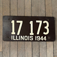 Illinois Paper License Plate