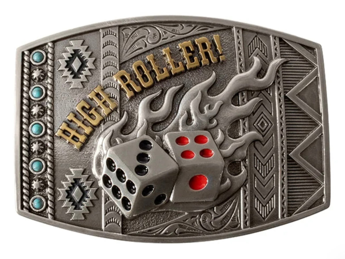 Casino Themed Belt Buckle