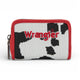 Wrangler Small Cow Print Zip Wallet