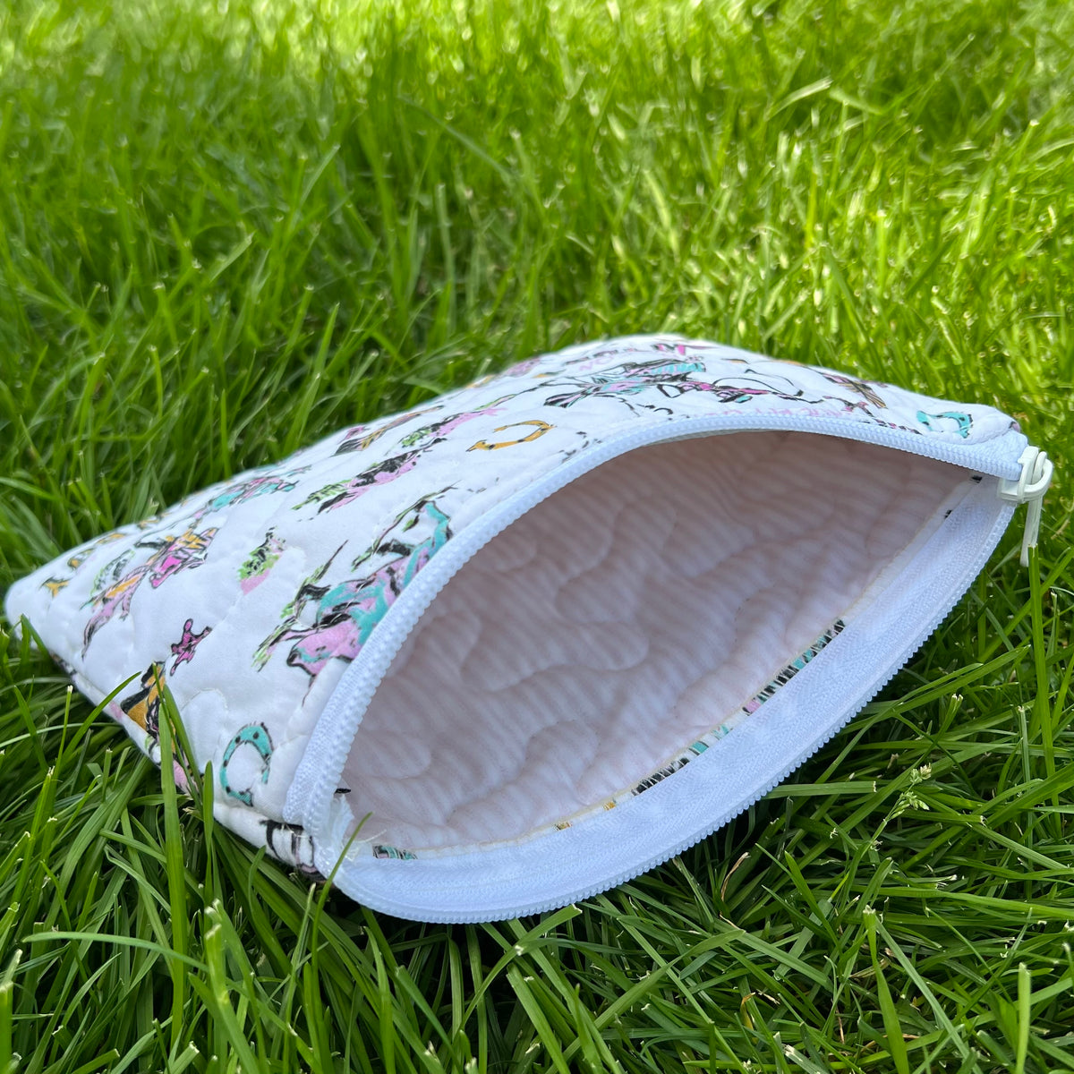 Cattle Drive Jewels Small Makeup Bag
