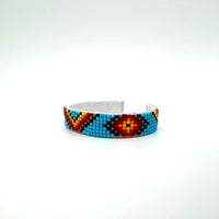 Thin Navajo Made Beaded Bracelet