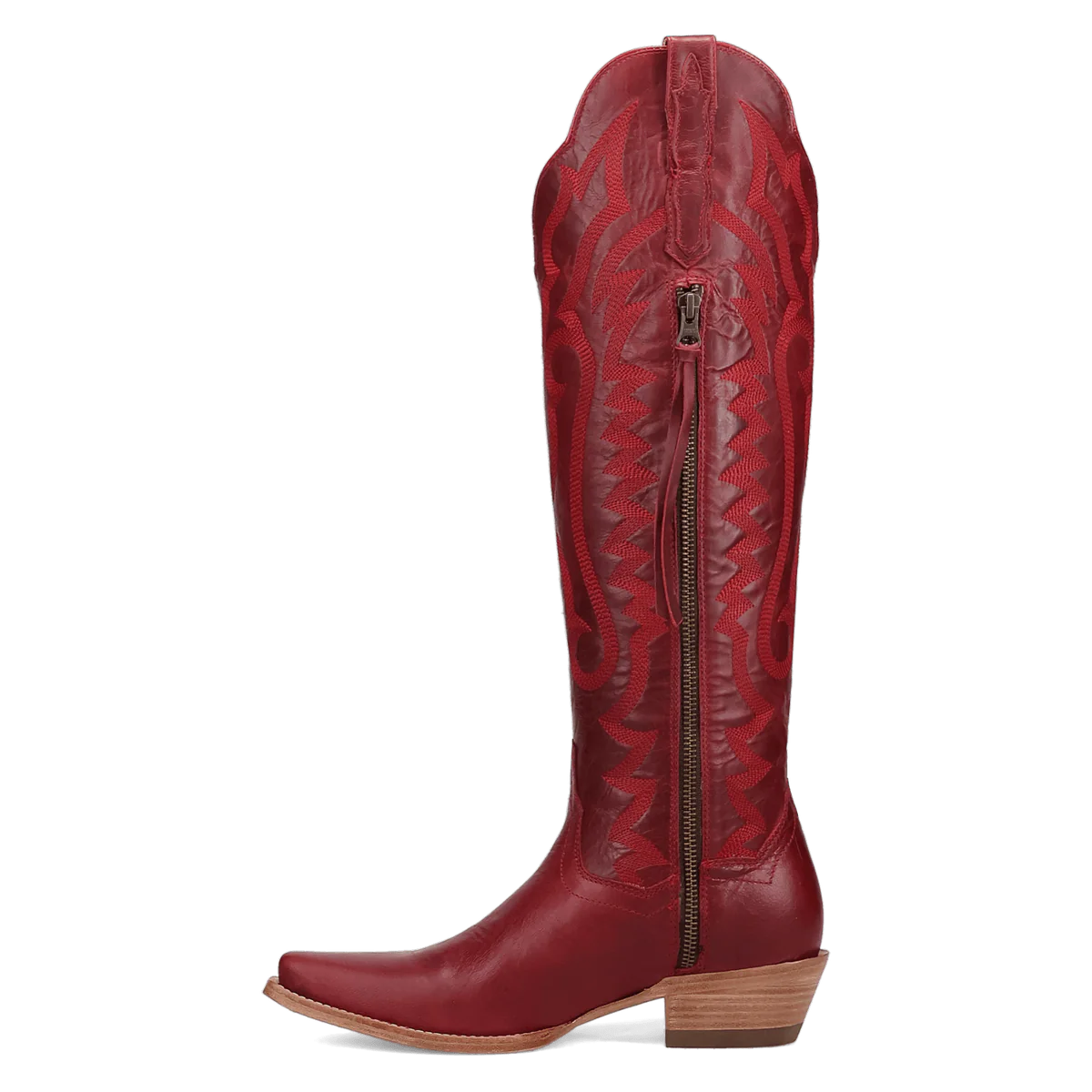 Women's Heartland Leather Red Dan Post Boots