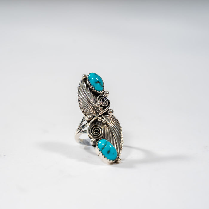 Sterling Silver and Turquoise Ring