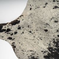 left side real cowhide rug