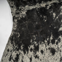 brand mark cowhide rug