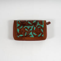 Small Hand-Tooled Wallet