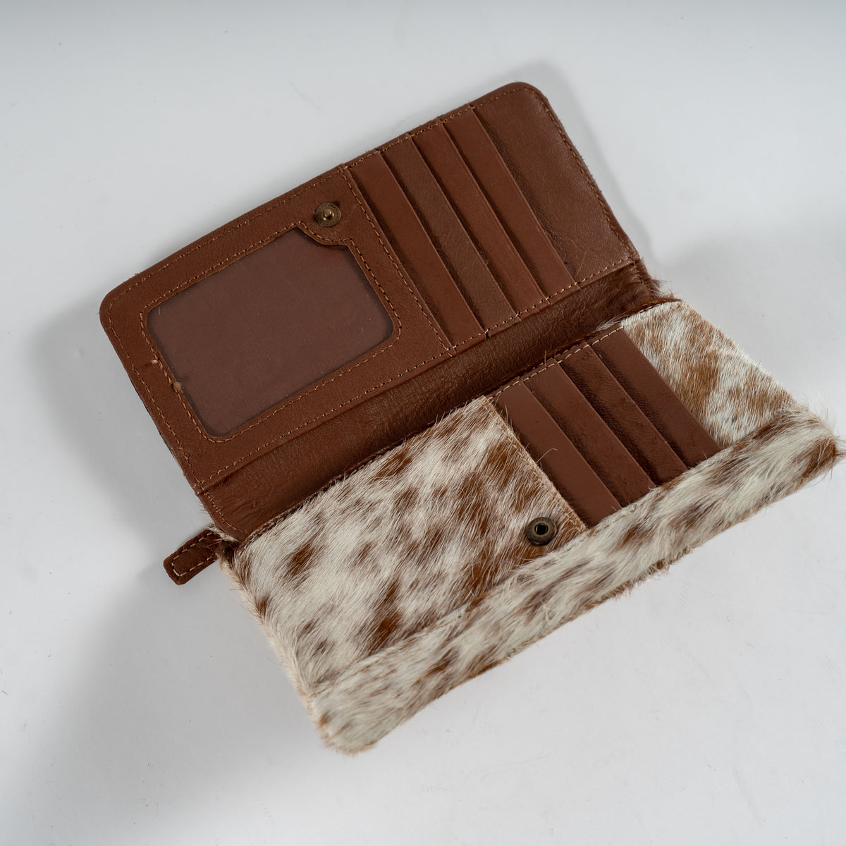 Riparian Wallet inside cowhide inside