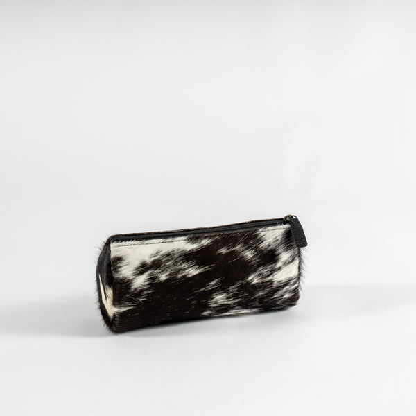 Silky Slayer Leather and Cow Hide Pouch