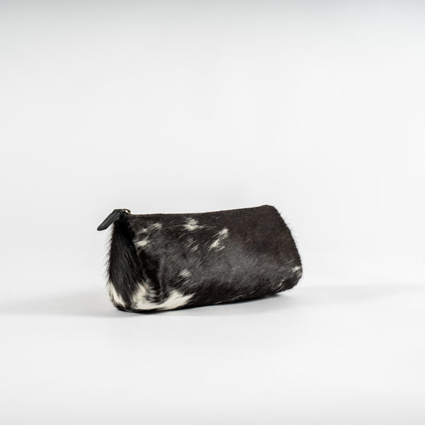 Silky Slayer Leather and Cow Hide Pouch