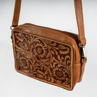 Leather Hand-Tooled Bag