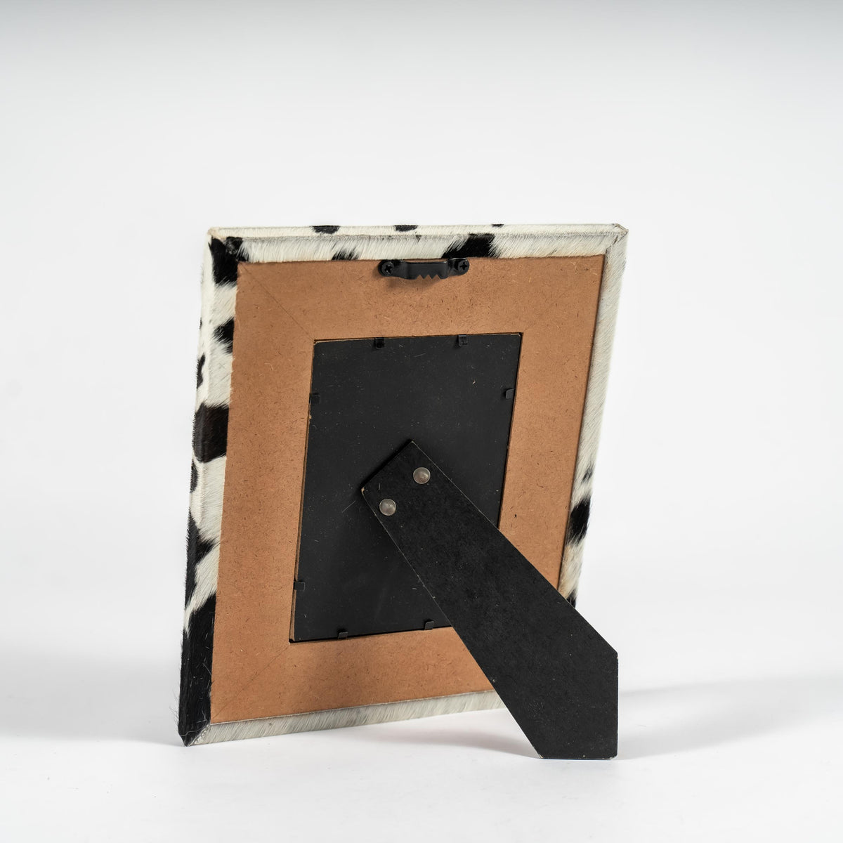 Cowhide Picture Frame (Black)