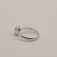 Small Turquoise and Sterling Silver Rings- Size 9