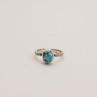 Golden Hill Turquoise and Sterling Silver Ring-Size 8