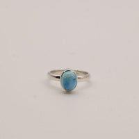 Golden Hill Turquoise Sterling Silver Ring- Size 6