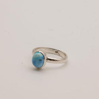 Golden Hill Turquoise Sterling Silver Ring- Size 6