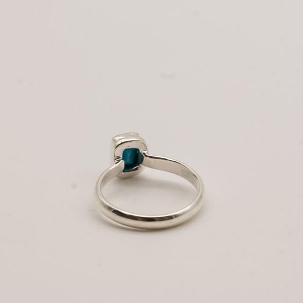 Small Turquoise and Sterling Silver Ring