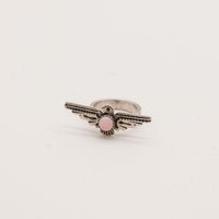 Pink Conch Thunderbird Ring-Size 6