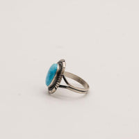 Sterling Silver and Turquoise Ring