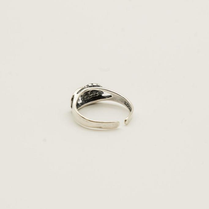 Moon and Sun Sterling Silver Toe Ring