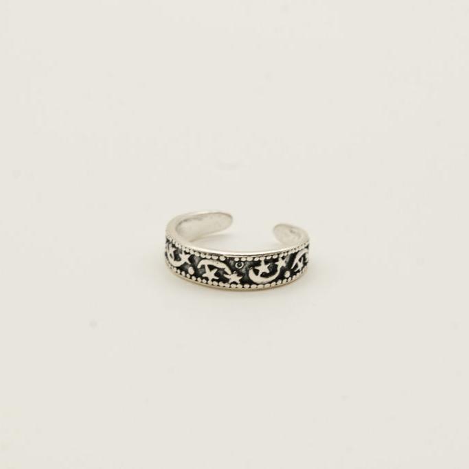 Shooting Stars Sterling Silver Toe Ring