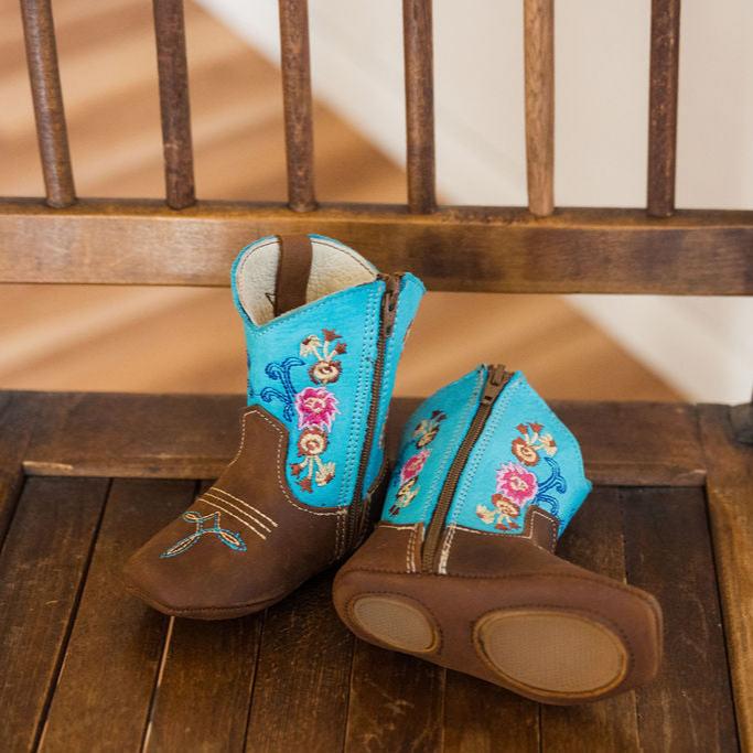 Infant Cowboy Boots 354 Turquoise