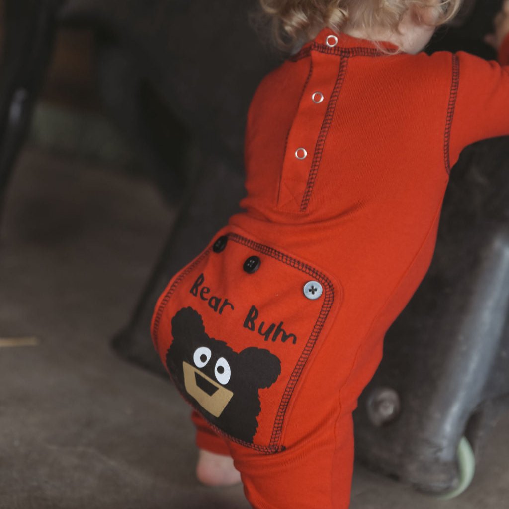 Bear Bum Infant Onesie Flapjack