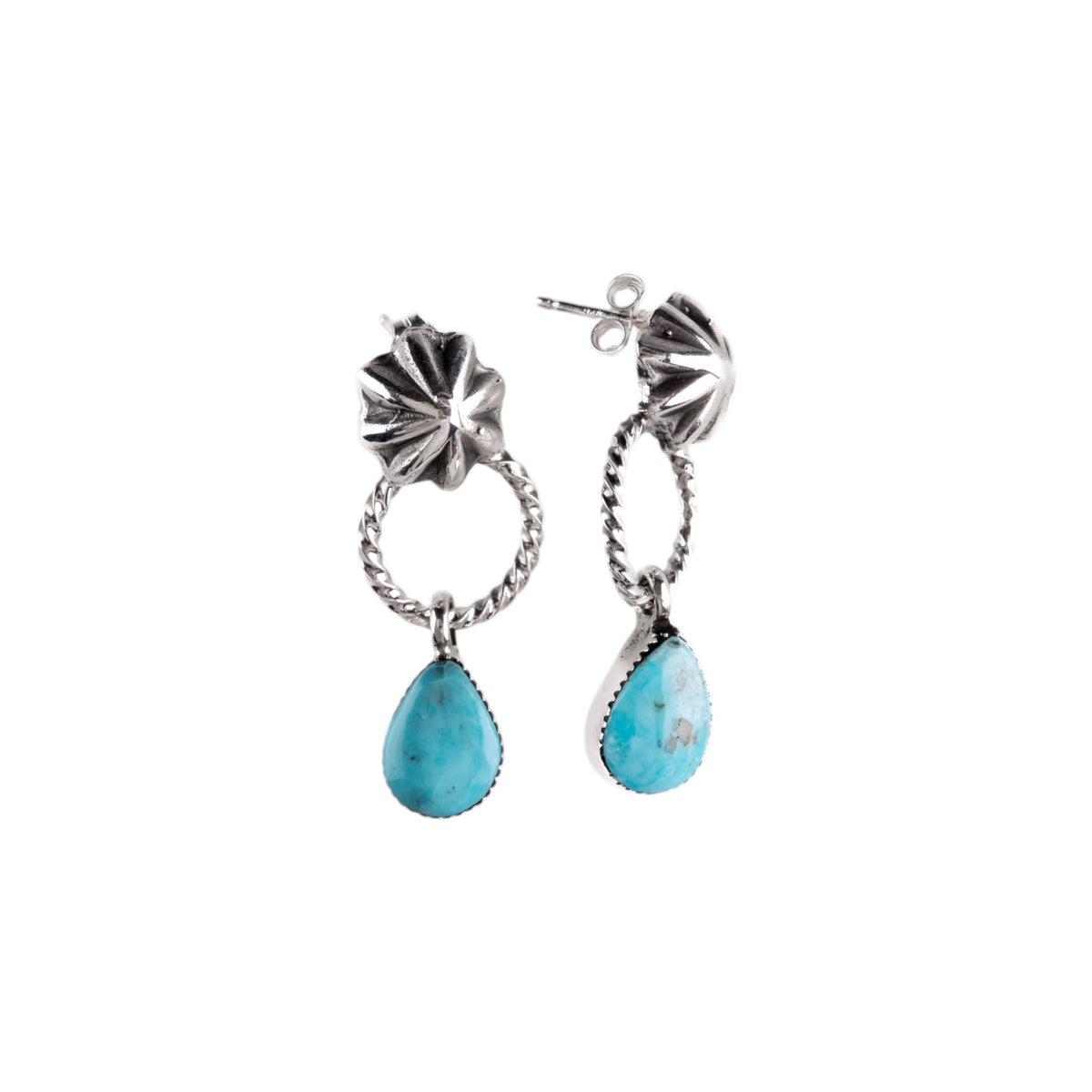Sterling Silver Turquoise Earrings