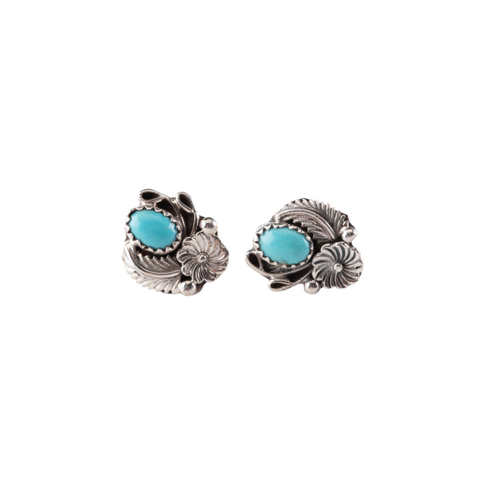 Sterling Silver Turquoise Earrings