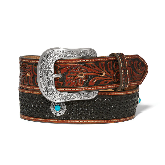 Black Durango Leather Belt