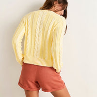 Women's Pendleton Cotton Cable Sweater